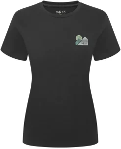T-Shirts & Baselayers-Rab Womens Tuku Vista Tee - Beluga