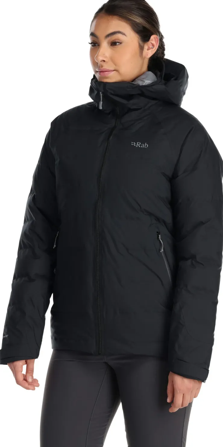 Insulated Jackets-Rab Womens Valiance Jacket - Black