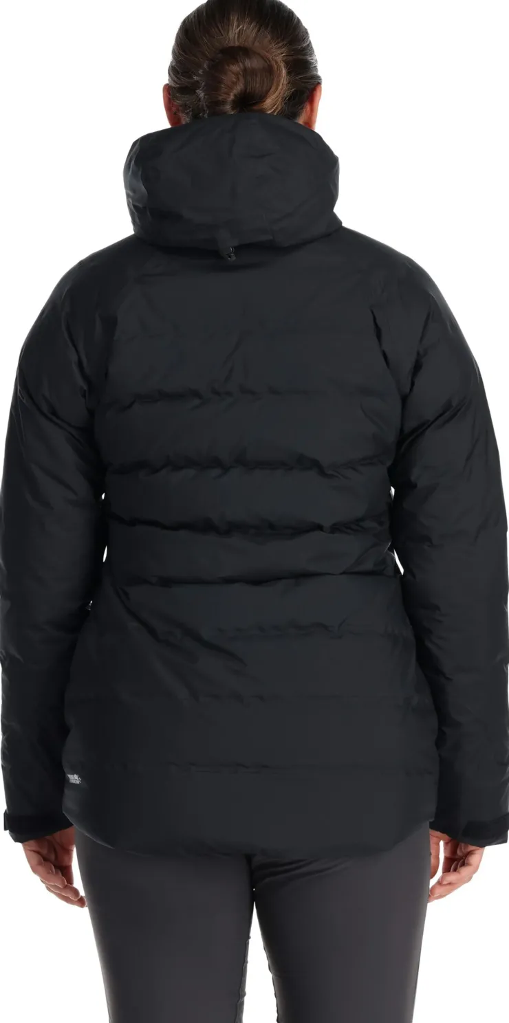 Insulated Jackets-Rab Womens Valiance Jacket - Black