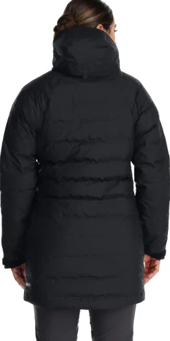Casual Jackets-Rab Womens Valiance Parka - Black