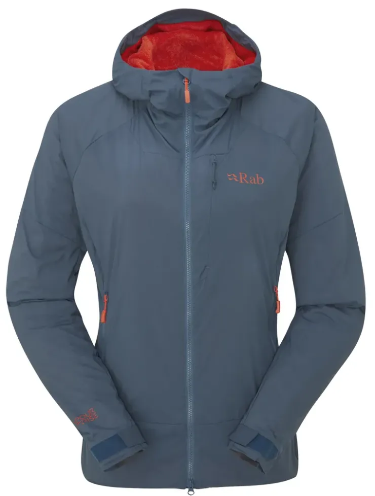 Softshell Jackets-Rab Womens Vapour-Rise Summit Jacket - Orion Blue