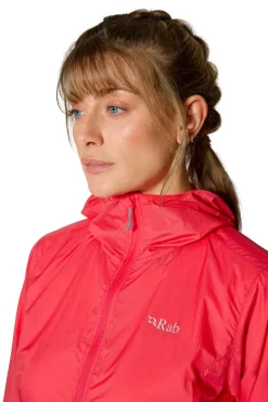 Windshirts-Rab Womens Vital Hoody - Hibiscus