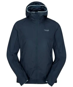 Windshirts-Rab Womens Vital Hoody - Tempest Blue