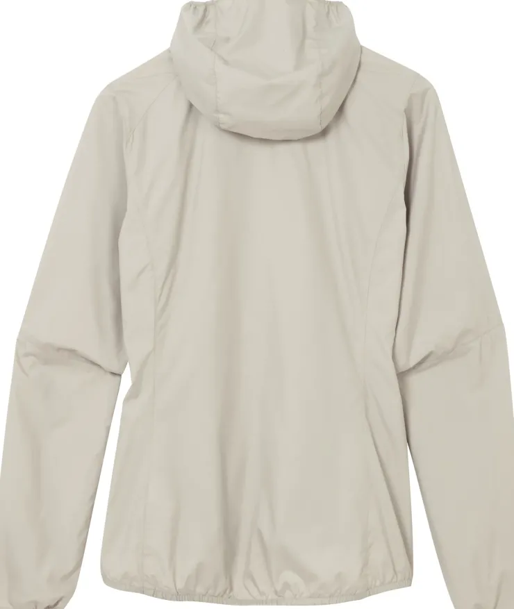 Windshirts-Rab Womens Windgather Hoody - Pebble