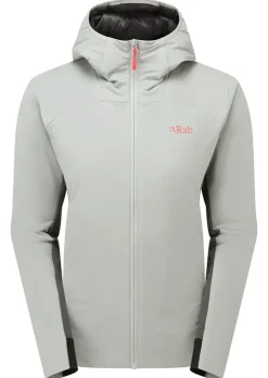 Insulated Jackets-Rab Womens Xenair Alpine Flex Jacket - Light Zinc