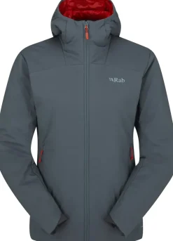 Insulated Jackets-Rab Womens Xenair Alpine Light Jacket - Orion Blue