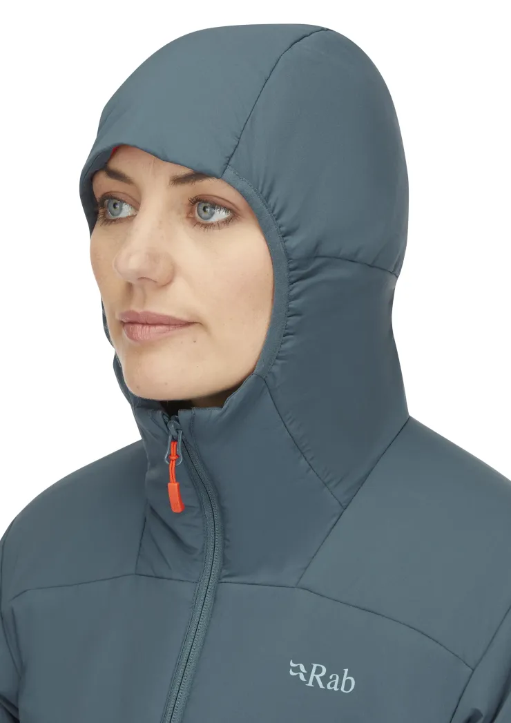 Insulated Jackets-Rab Womens Xenair Alpine Light Jacket - Orion Blue