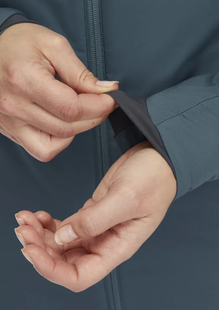 Insulated Jackets-Rab Womens Xenair Alpine Light Jacket - Orion Blue