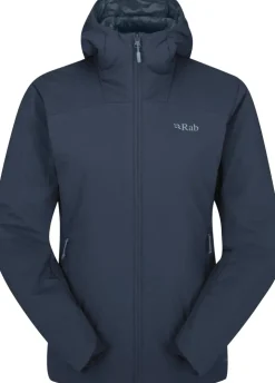 Insulated Jackets-Rab Womens Xenair Alpine Light Jacket - Tempest Blue