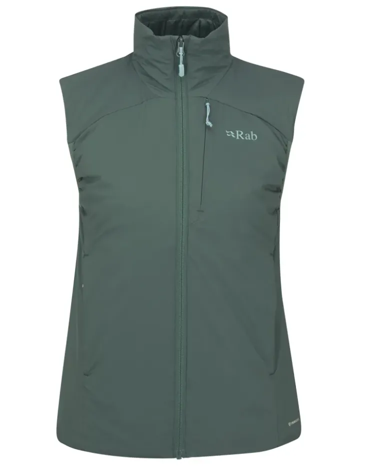 Vests & Gilets-Rab Womens Xenair Vest - Green Slate