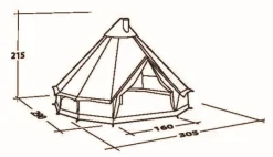 Tipi'S & Bell Tents-Robens Klondike S Bell Tent
