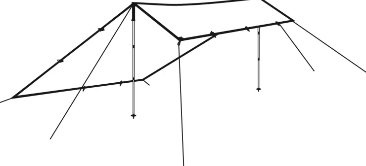 Tarps & Shelters-Robens Trail Tarp 3 x 3m