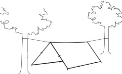 Tarps & Shelters-Robens Trail Tarp 3 x 3m