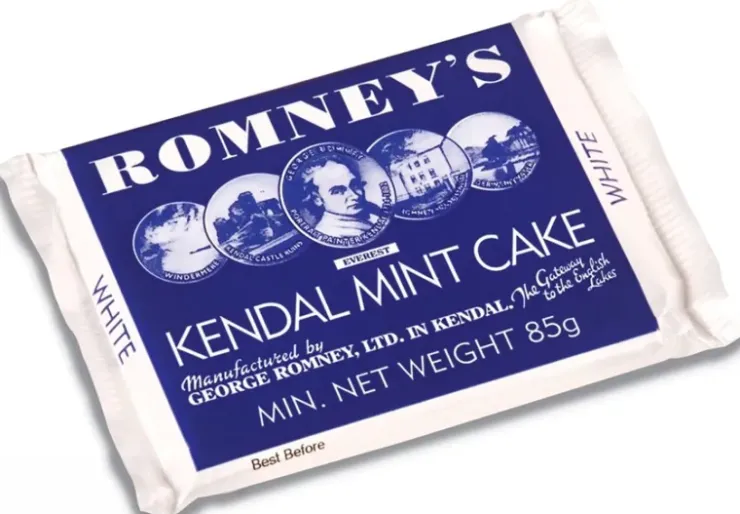 Energy Bars-Romneys Kendal Mint Cake - 85g