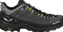 Hiking Shoes & Boots|Approach Shoes-Salewa Mens Alp Trainer 2 GTX Shoes - Onyx-Black