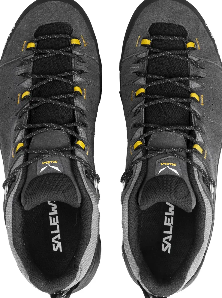 Hiking Shoes & Boots|Approach Shoes-Salewa Mens Alp Trainer 2 GTX Shoes - Onyx-Black