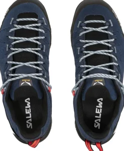 Hiking Shoes & Boots|Approach Shoes-Salewa Womens Alp Trainer 2 GTX Shoes - Dark Denim-Black