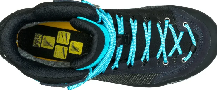 Mountain Boots-Salewa Womens Crow GTX Boots - Premium Navy-Ethernal Blue