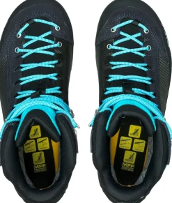 Mountain Boots-Salewa Womens Crow GTX Boots - Premium Navy-Ethernal Blue