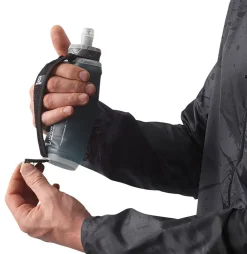 Water Bottles-Salomon Active Handheld Flask - Black-Slate Grey