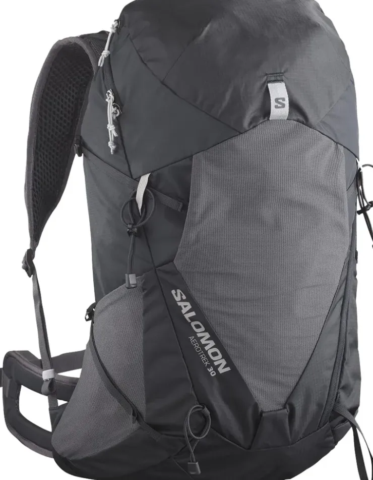 Day Packs-Salomon Aerotrek 30 Rucksack - Anthracite-Nine Iron-Alloy