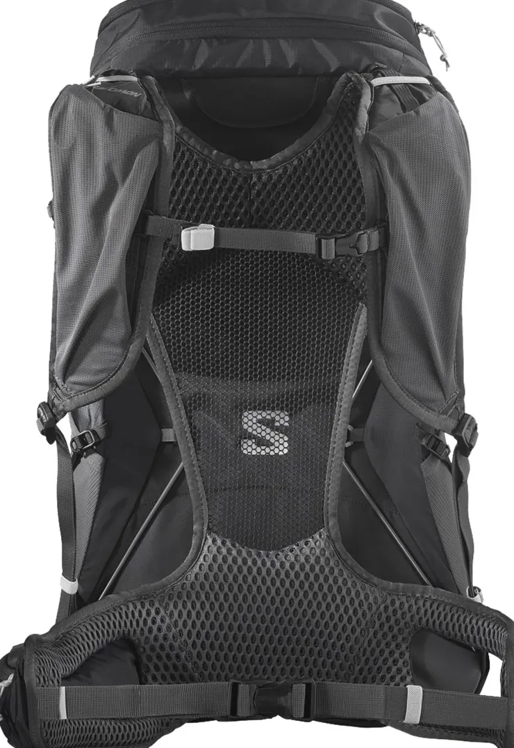 Day Packs-Salomon Aerotrek 30 Rucksack - Anthracite-Nine Iron-Alloy