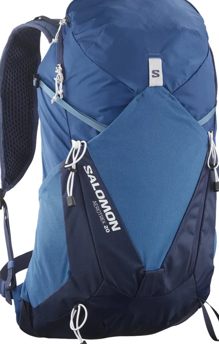 Day Packs-Salomon Aerotrek 20 Rucksack - Poseidon-Black Iris-Dark Blue