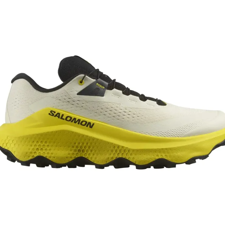 Running Shoes-Salomon Mens Ultra Glide 3 Shoes - Almond Milk-Incaberry-Black