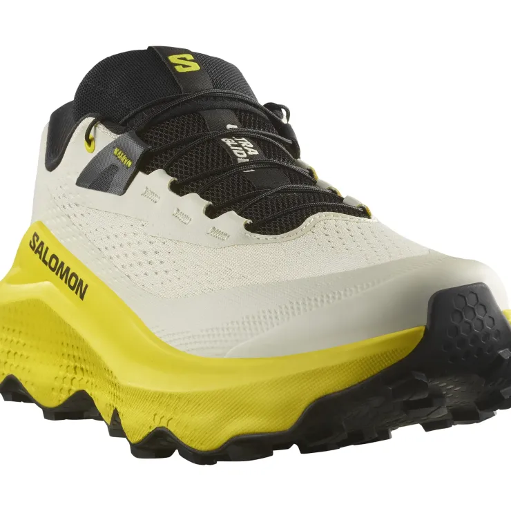 Running Shoes-Salomon Mens Ultra Glide 3 Shoes - Almond Milk-Incaberry-Black