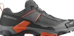 Hiking Shoes & Boots|Walking Shoes-Salomon Mens X Ultra 5 GTX Shoe - Asphalt-Castlerock-Burnt Ochre