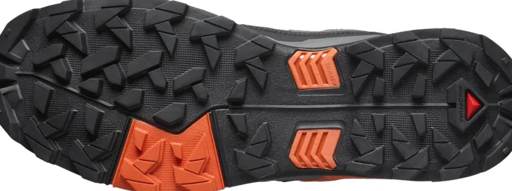 Hiking Shoes & Boots|Walking Shoes-Salomon Mens X Ultra 5 GTX Shoe - Asphalt-Castlerock-Burnt Ochre