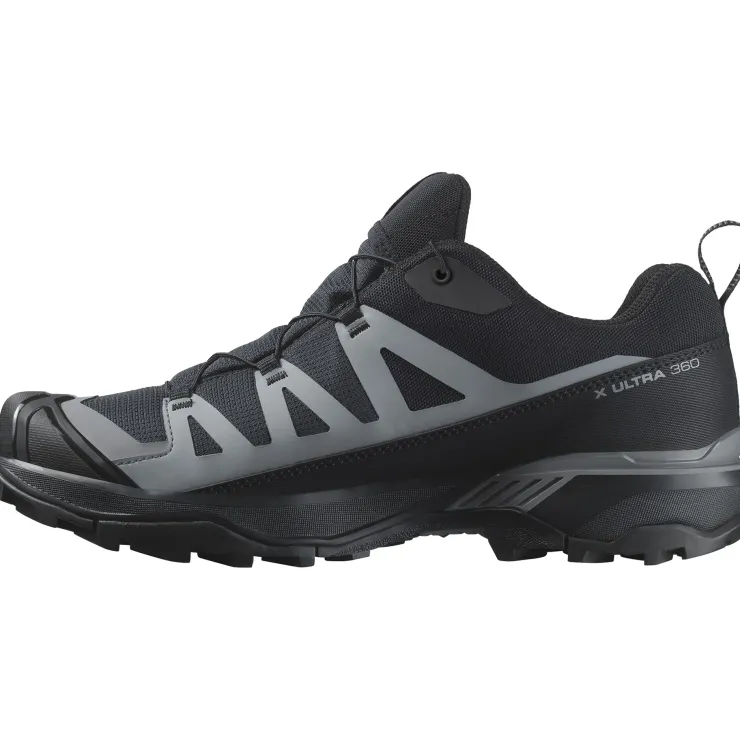 Walking Shoes-Salomon Mens X Ultra 360 GTX Shoes - Black-Magnet-Quiet Shade