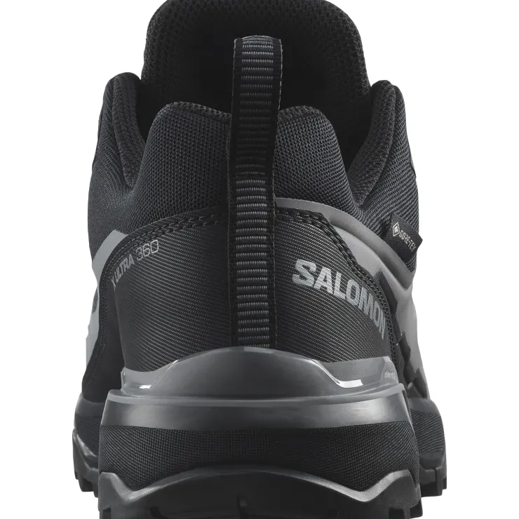Walking Shoes-Salomon Mens X Ultra 360 GTX Shoes - Black-Magnet-Quiet Shade