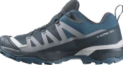 Hiking Shoes & Boots|Walking Shoes-Salomon Mens X Ultra 360 GTX Shoes - Carbon-India Ink-Deep Dive