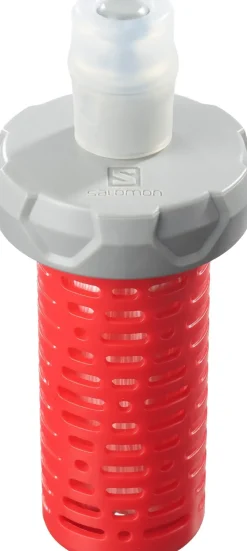 Water Bottles-Salomon Softflask XA Filter - 490Ml - Clear Blue