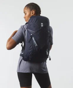 Day Packs-Salomon Womens Aerotrek 18 Rucksack - Maritime Blue-Mood Indigo-Ballad Blue