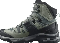Hiking Shoes & Boots|Hiking Boots-Salomon Womens Quest 4 GTX Boots - Slate-Trooper-Opal Blue