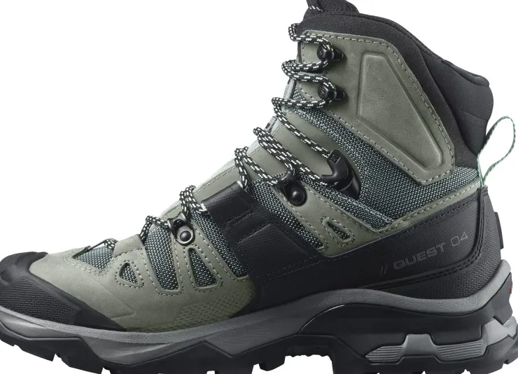 Hiking Shoes & Boots|Hiking Boots-Salomon Womens Quest 4 GTX Boots - Slate-Trooper-Opal Blue