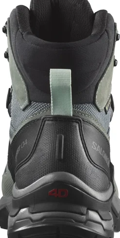 Hiking Shoes & Boots|Hiking Boots-Salomon Womens Quest 4 GTX Boots - Slate-Trooper-Opal Blue