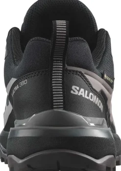 Hiking Shoes & Boots|Walking Shoes-Salomon Womens X Ultra 360 GTX Shoes - Black-Plum Kitten-Shale