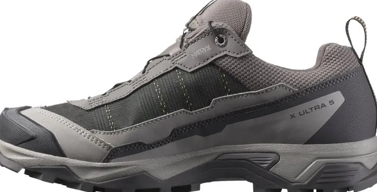 Hiking Shoes & Boots|Walking Shoes-Salomon Womens X Ultra 5 GTX Shoe - Plum Kitten-Nine Iron-Soft Clay