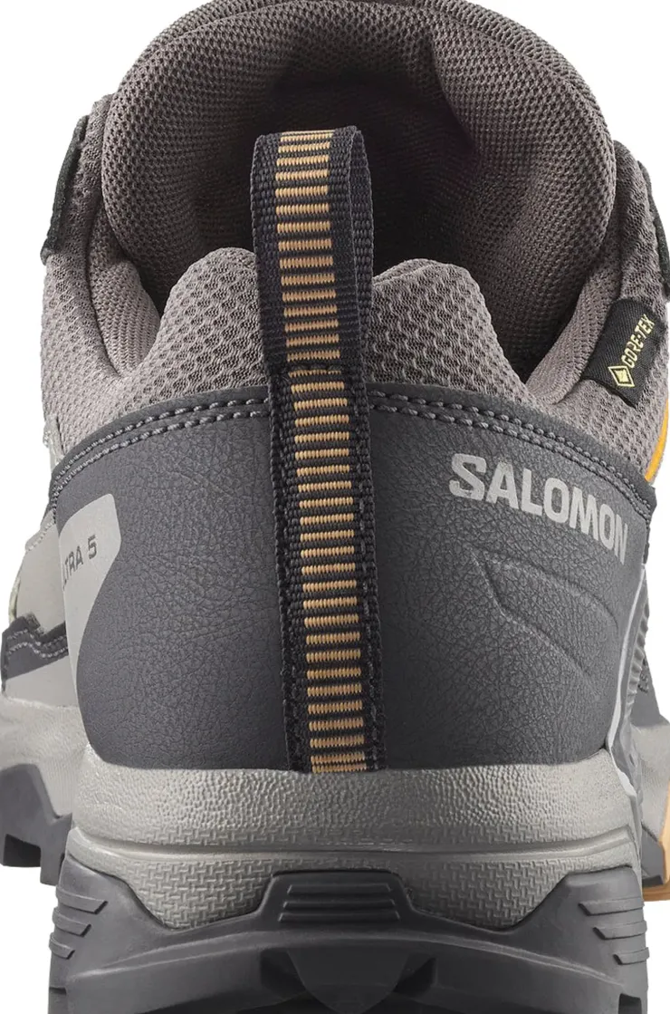 Hiking Shoes & Boots|Walking Shoes-Salomon Womens X Ultra 5 GTX Shoe - Plum Kitten-Nine Iron-Soft Clay