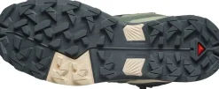 Hiking Shoes & Boots|Mid Height Boots-Salomon Womens X Ultra 5 Mid GTX Shoe - Turbulence-Sedona Sage-Tender
