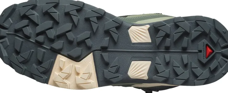 Hiking Shoes & Boots|Mid Height Boots-Salomon Womens X Ultra 5 Mid GTX Shoe - Turbulence-Sedona Sage-Tender