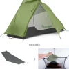 Backpacking & Lightweight Tents-Sea To Summit Alto TR1 PLUS Tent Package - Green