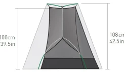 Backpacking & Lightweight Tents-Sea To Summit Alto TR1 PLUS Tent Package - Green