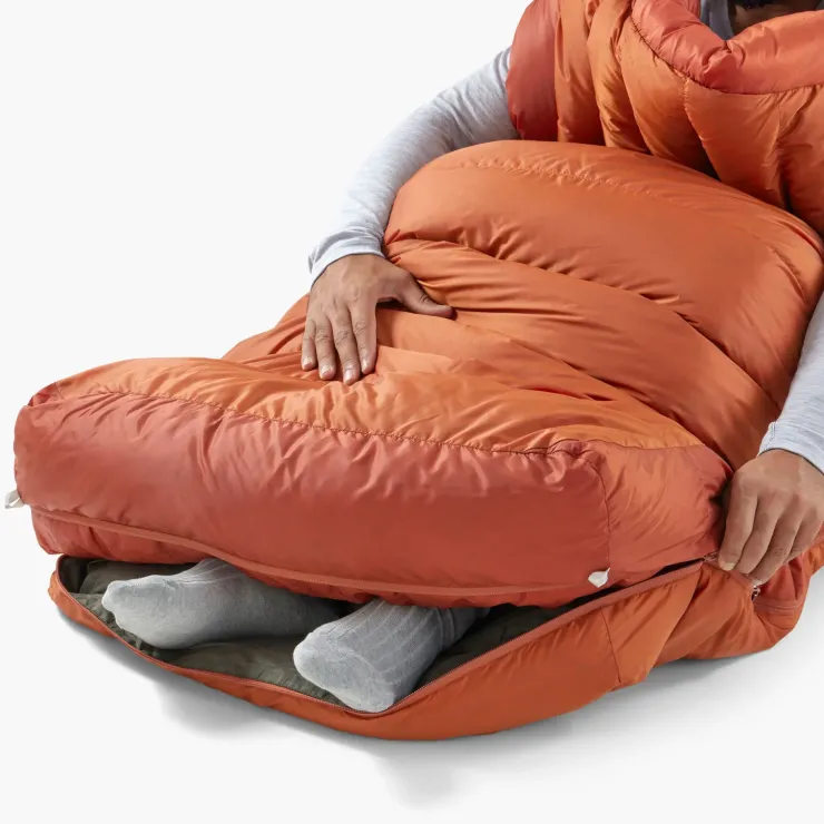 Backpacking & Lightweight Sleeping Bags-Sea To Summit Basecamp -9C Down Sleeping Bag - Long