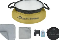 Plates, Bowls, Cups & Utensils-Sea To Summit Camp Clean up Kit - 6 Piece