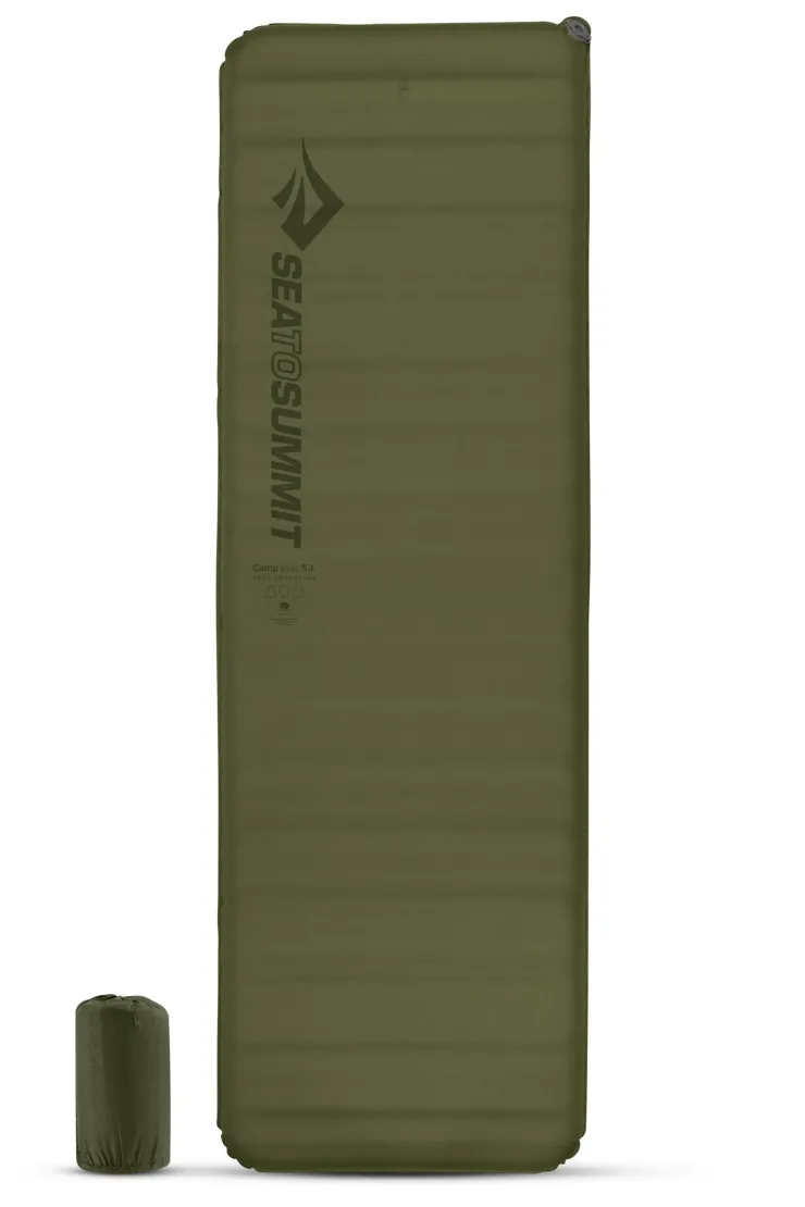 Backpacking & Lightweight Sleeping Mats-Sea To Summit Camp Plus Self Inflating Mat Rectangular - Large