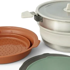 Pots, Pans & Kettles-Sea To Summit Detour Essentials Camp Kitchen Kit - 4 Piece
